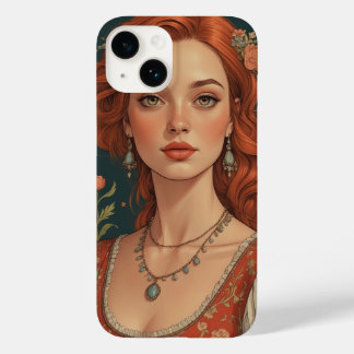 Elegant Red-Har Princess iphone case