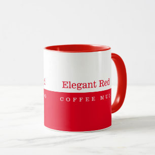 Elegant Red Mugg