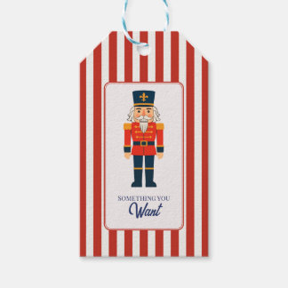 Elegant Red Old Money Presentetikett