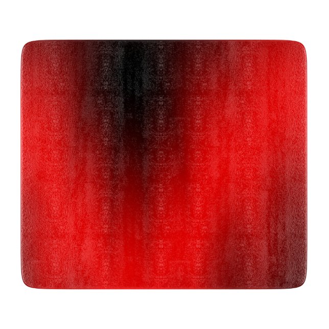 Elegant Red Stänk Glass (Framsidan)