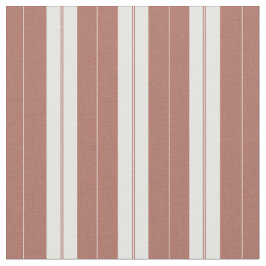 Elegant Red White Antique Fransk Ticking Rand Tyg