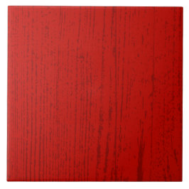 Elegant Red Wood Grain Kakelplatta
