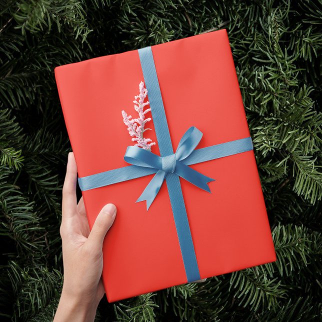 Elegant red wrapping paper, perfect for birthday g presentpapper (Skapare uppladdad)