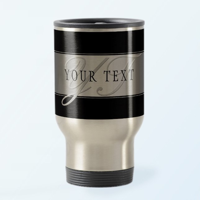 Elegant redigerbar monogram manus skrivning | Svar Resemugg (Skapare uppladdad)
