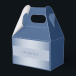 Elegant redigerbar monogram skript skrivning | Blå Presentaskar<br><div class="desc">Fullt anpassningsbar & elegant monogram design,  redigera som du önskar!</div>