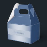 Elegant redigerbar monogram skript skrivning | Blå Presentaskar<br><div class="desc">Fullt anpassningsbar & elegant monogram design,  redigera som du önskar!</div>