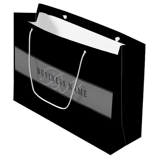 Elegant redigerbar skriptaffärsnamn/annan text (Framsidan Vinklad)