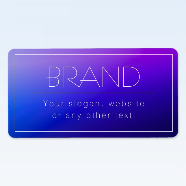 Elegant Redigerbar text och modern toning Lila Fär Adressetikett (Skapare uppladdad)