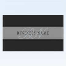 Elegant Redigerbart skript Business Namn/annan tex