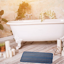 Elegant Regatta Rand Blue orange Rosa White Badrumsmatta