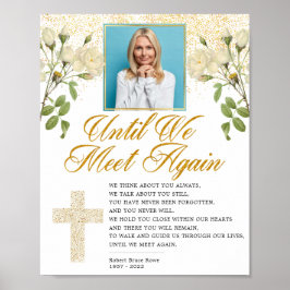 Elegant Religiösa Fotosignatur - Dikt Poster