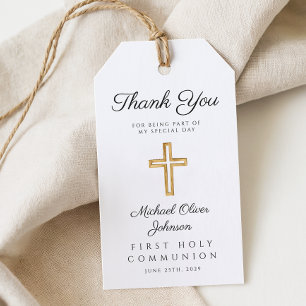 Elegant Religiösa Kor Tack Första kommissionen Presentetikett