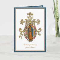 Elegant Religiösa Virgin Mary Guadalupe