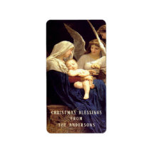 Elegant Religious Virgin Mary Angels Music