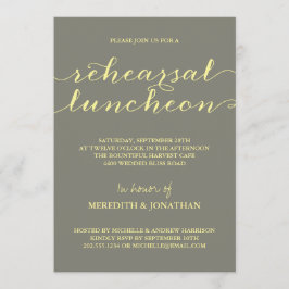 Elegant repetitionLuncheon Inbjudningar