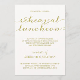 Elegant repetitionLuncheon Inbjudningar