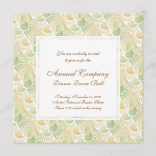 Elegant Retro Art Deco Roing Twenties Miami Chic Inbjudningar