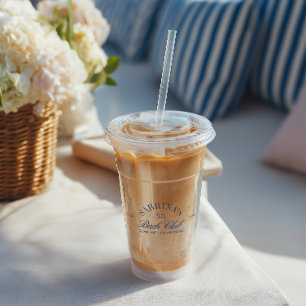 Elegant Retro Bachelorette Bach Klubb Take Away Mugg