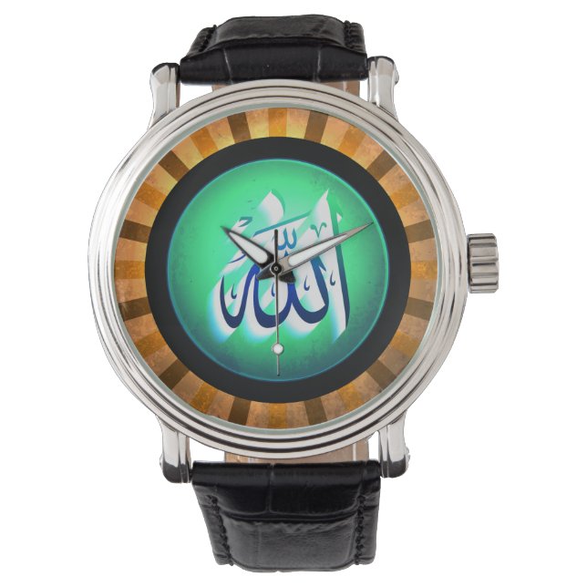 Elegant Retro Islamic Manar Watch Armbandsur (Framsida)