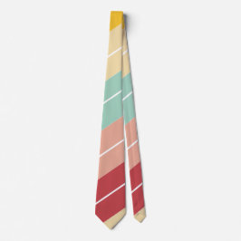 Elegant Retro Randig Personlig Slips