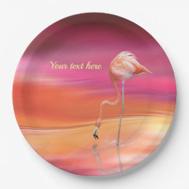Elegant Retro Rosa Flamingo Surreal Personalize