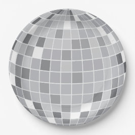 Elegant Retro Silver Diskokula