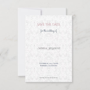 Elegant & Retro Spara datum – Ingen bild Unik Datumet