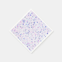 Elegant Retro Terrazzo Lila White Mönster