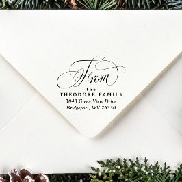 Elegant return address script from stämpel