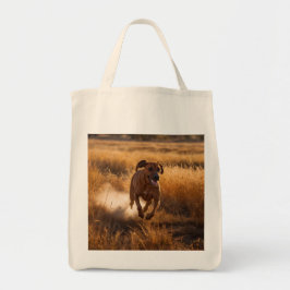 Elegant Rhodesian Ridgeback Livsmedel Tote Tygkasse