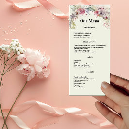 Elegant Ring i Blommor Vatten Färg, midmeny vid Mi Meny