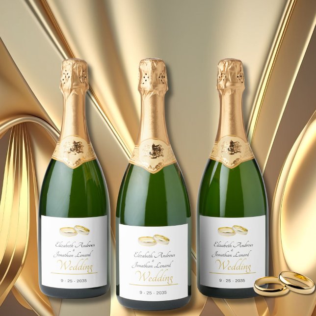 Elegant Ringar Simple Bröllop (Skapare uppladdad)