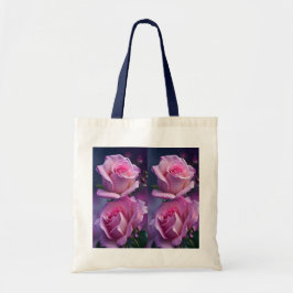 Elegant Ro Bild Tote Bag Tygkasse
