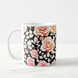 Elegant Ro Blooms Kaffemugg