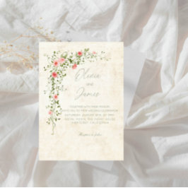 Elegant Ro Bröllopsfest för andning Inbjudningar