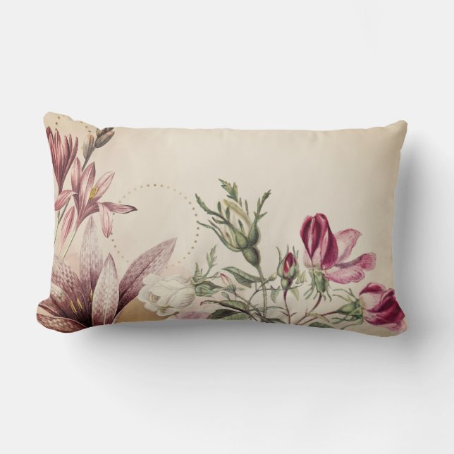 Elegant Ro Cottage Aesthetic Lumbar Pillow Lumbarkudde (Framsida)