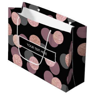 elegant ro glitter pastellkonfektyr rosa