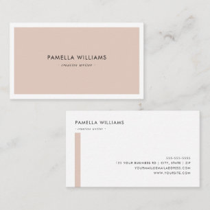 Elegant Ro Gräns Professionell och minimalistisk v Visitkort