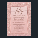 Elegant ro guld 50 och fantastiska 50-årsdagen inbjudningar<br><div class="desc">Elegant ro 50-årsinbjudan till 50-årsdagen,  kontakta mig för matchande artiklar eller för anpassning,   Rosor ©</div>