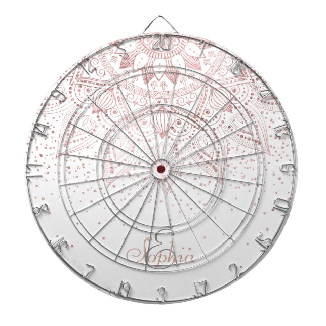 Elegant Ro Guld Dit Mandala Piltavla (Framsidan)