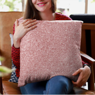 Elegant Ro-Guld Faux Glitter & Sparkles Kudde