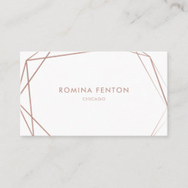 Elegant Ro Guld Foil Ramar Modern Professionell Visitkort