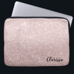 elegant ro guld glitter laptop sleeve<br><div class="desc">Minimalistisk,  modern och snyggt utformning som representerar faux ro guld glitter. Detta vackra och feminininala tryck,  med dess enkla men ändå bedövande effekt,  är perfekt för contemporaryn unga kvinnor. Imponera med en unik gåva och elegant eller behandla dig själv.</div>