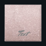 elegant ro guld glitter magnet<br><div class="desc">Minimalistisk,  modern och snyggt utformning som representerar faux ro guld glitter. Detta vackra och feminininala tryck,  med dess enkla men ändå bedövande effekt,  är perfekt för contemporaryn unga kvinnor. Imponera med en unik gåva och elegant eller behandla dig själv.</div>