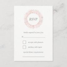 Elegant ro guld monogram OSA kort