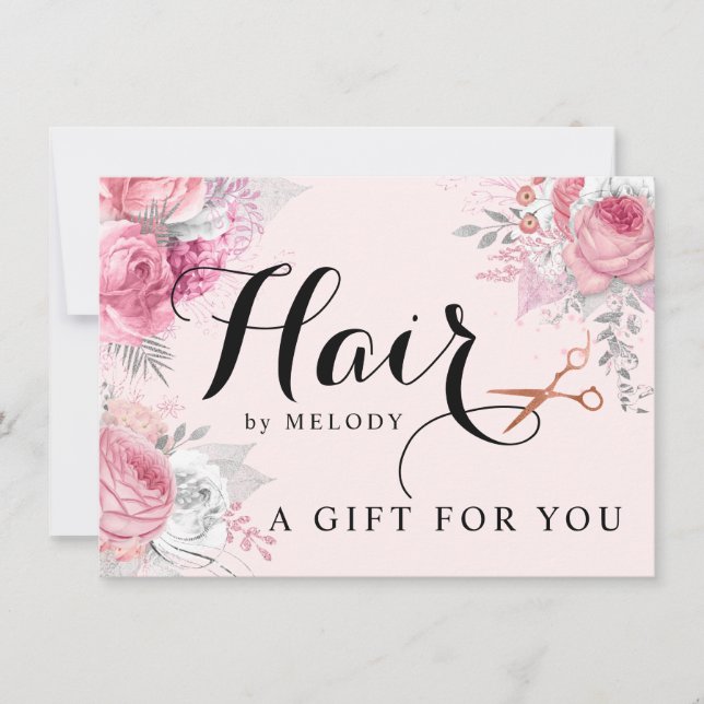 Elegant ro guld sax hårstylist (Framsida)