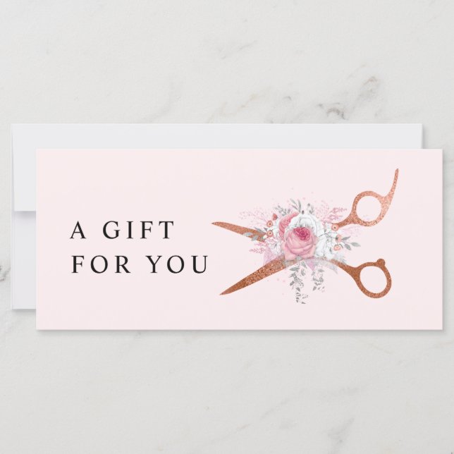 Elegant ro guld sax hårstylist (Framsida)