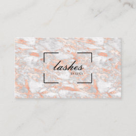 Elegant Ro Marble Affärskort Lash Pub Visitkort