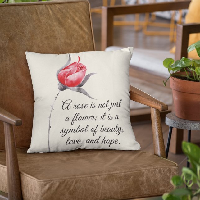 Elegant Ro med inspirationsoffert Kudde (Skapare uppladdad)