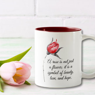 Elegant Ro med inspirationsoffert Två-Tonad Mugg